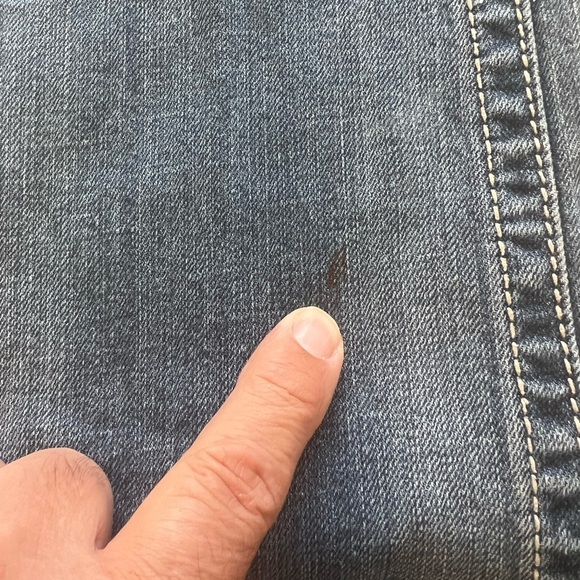 Y2K Miss Me Jean Women Blue Signature Boot Pockets Embellished Bling Size 28x31🔥 - Picture 6 of 16